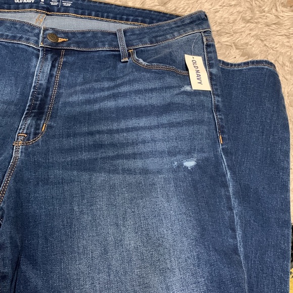 Old Navy Pop Icon Skinny Distressed Jeans Size 18 Tall NWT - Picture 5 of 9